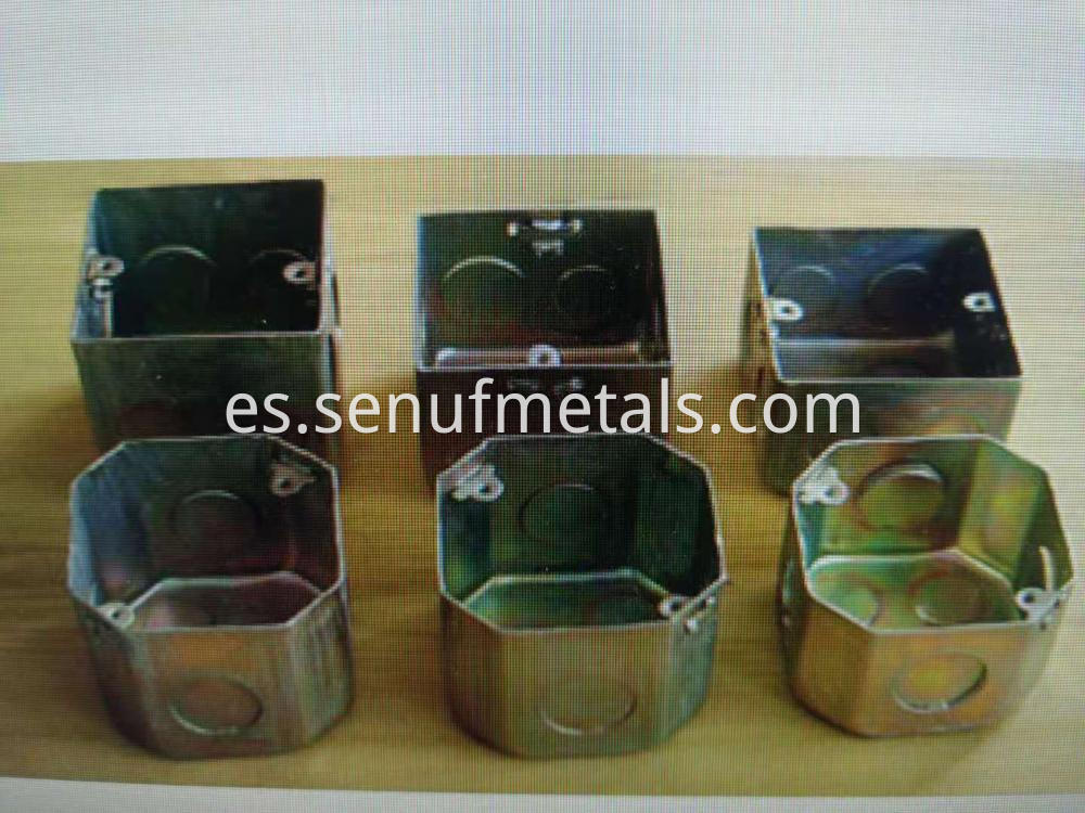 Square Electrical Box Steel Boxmetal Outlet Box Utility Box Conduit Box